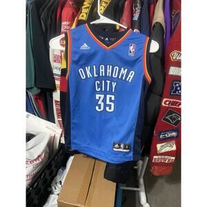 Size Youth S(8-10yo)- Kevin Durant #35 Oklahoma City Thunder NBA Adidas Jersey